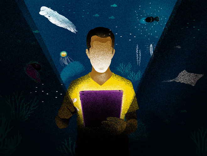 Deep seabed mining moon phone